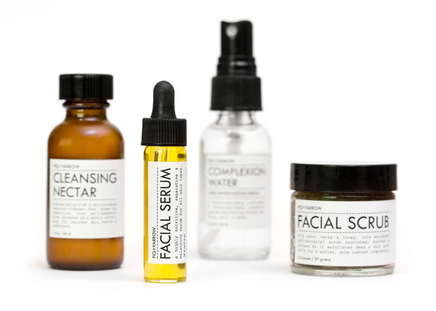 FACIAL CARE KIT - mini sampler - travel set - organic - apothecary