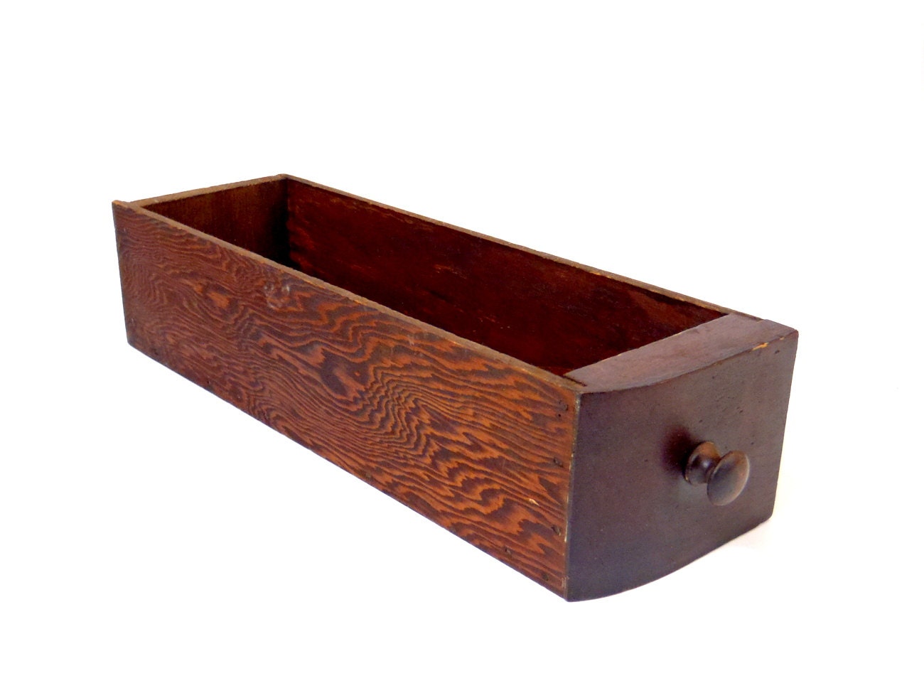 Antique Box 1930s Sewing Machine Table Drawer Sewing Box