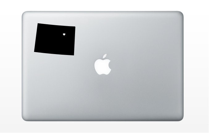 Colorado State Love Decal