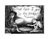 Riddles in the Dark art print