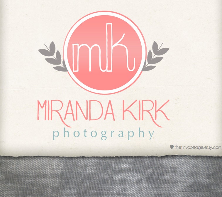 Premade Logo and Watermark Design - Miranda Krik (No.336)