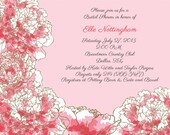 Pink Peony Floral - Bridal Shower, Bachelorette Party, Rehearsal Dinner, Birthday Party Invitation Il_170x135