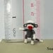 Tiny Sock Monkey 1 inch - Micro Amigurumi Crochet Miniature Sock Monkey Stuff Animal - Made To Order