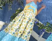Girls Maxi Dress Hummingbird size 1t, 2t, 3t, 4t, 5t, 6