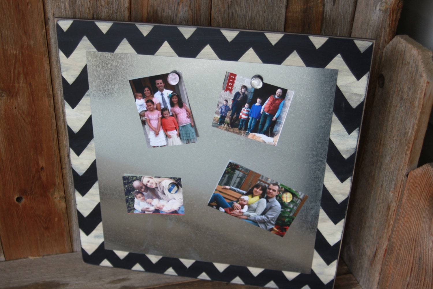 CUTE LARGE MAGNET Board - with Chevron design