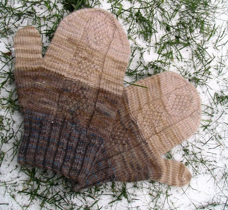 Knitting Pattern - Mountain Retreat Mittens