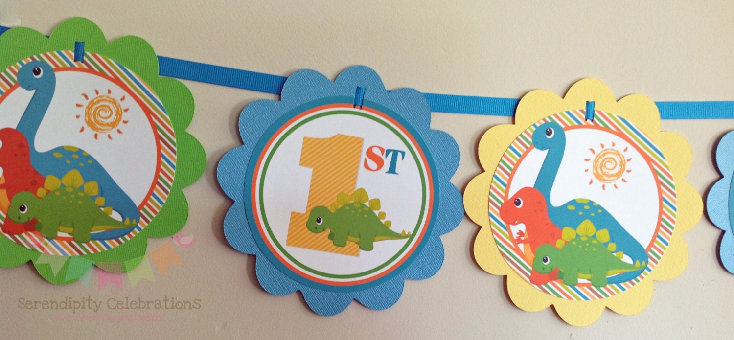 Dinosaur Banner, Dino Happy Birthday Word Banner, Dinosaurs, Dinosaurs Birthday Banner Il_170x135