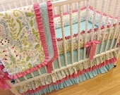 Baby Bedding Made to Order 4 pc Crib Bedding Set
