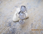 Moonstone Sterling Silver Ring
