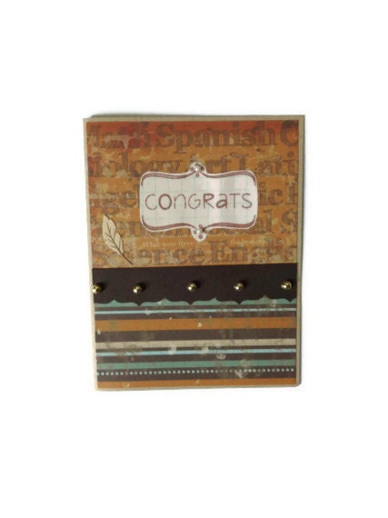 Congratulations Card Graduation Card Vintage School Card