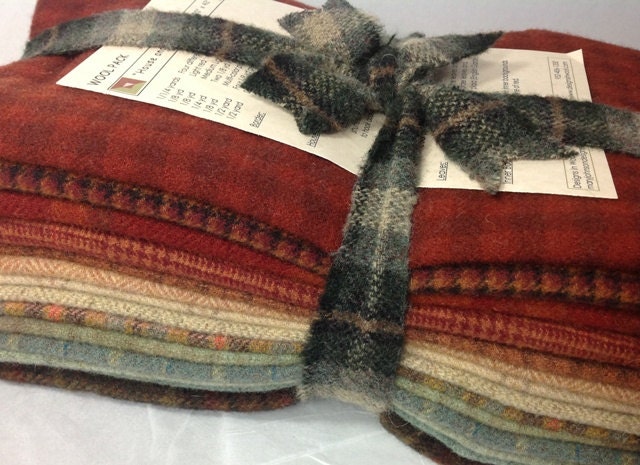Wool Pack for House and Flowers Rug, J606