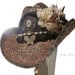 Romantic Gypsy Cowgirl Hat. Flowers and feathers Cowgirl Hat