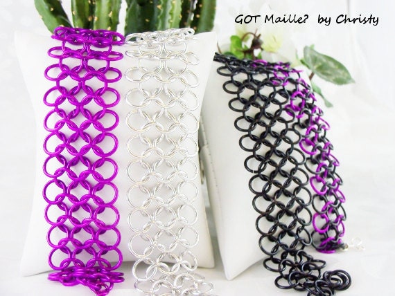 Bracelet - Chainmaille Mesh Cuff