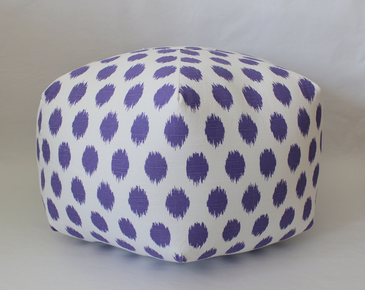24" Ottoman Pouf Floor Pillow JoJo Purple
