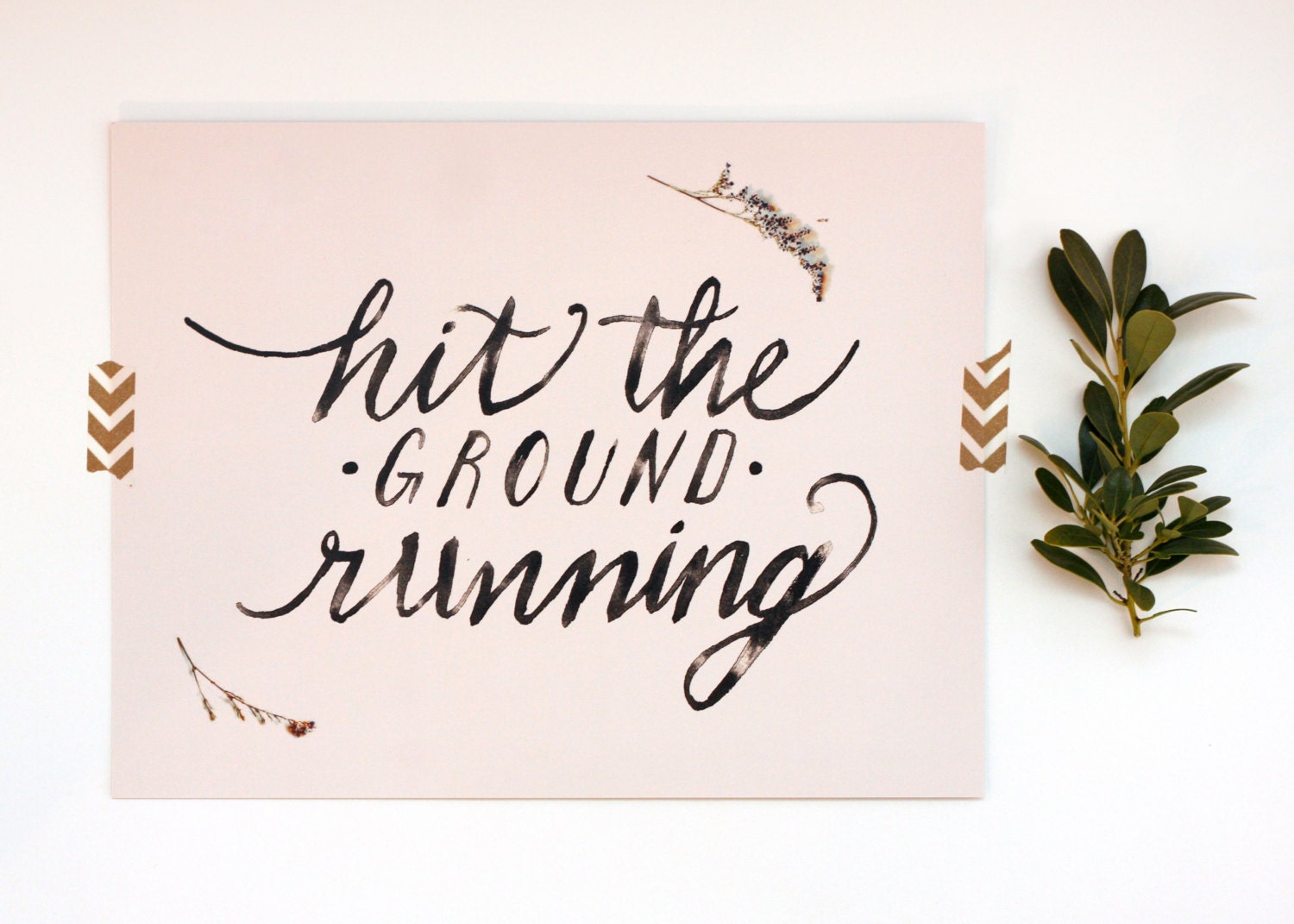 Hit the Ground Running Art Print