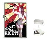 Zippo like lighter, with Shayne of the Dead Art