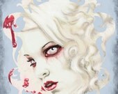 Pale ladies, Dark art by Shayne of the Dead 5x7 archival prints