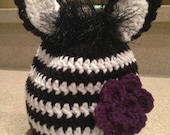 Zebra Hat - Baby (3-6 months) - Ready to ship