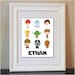 8x10 Print-Star Wars Print with Custom Name