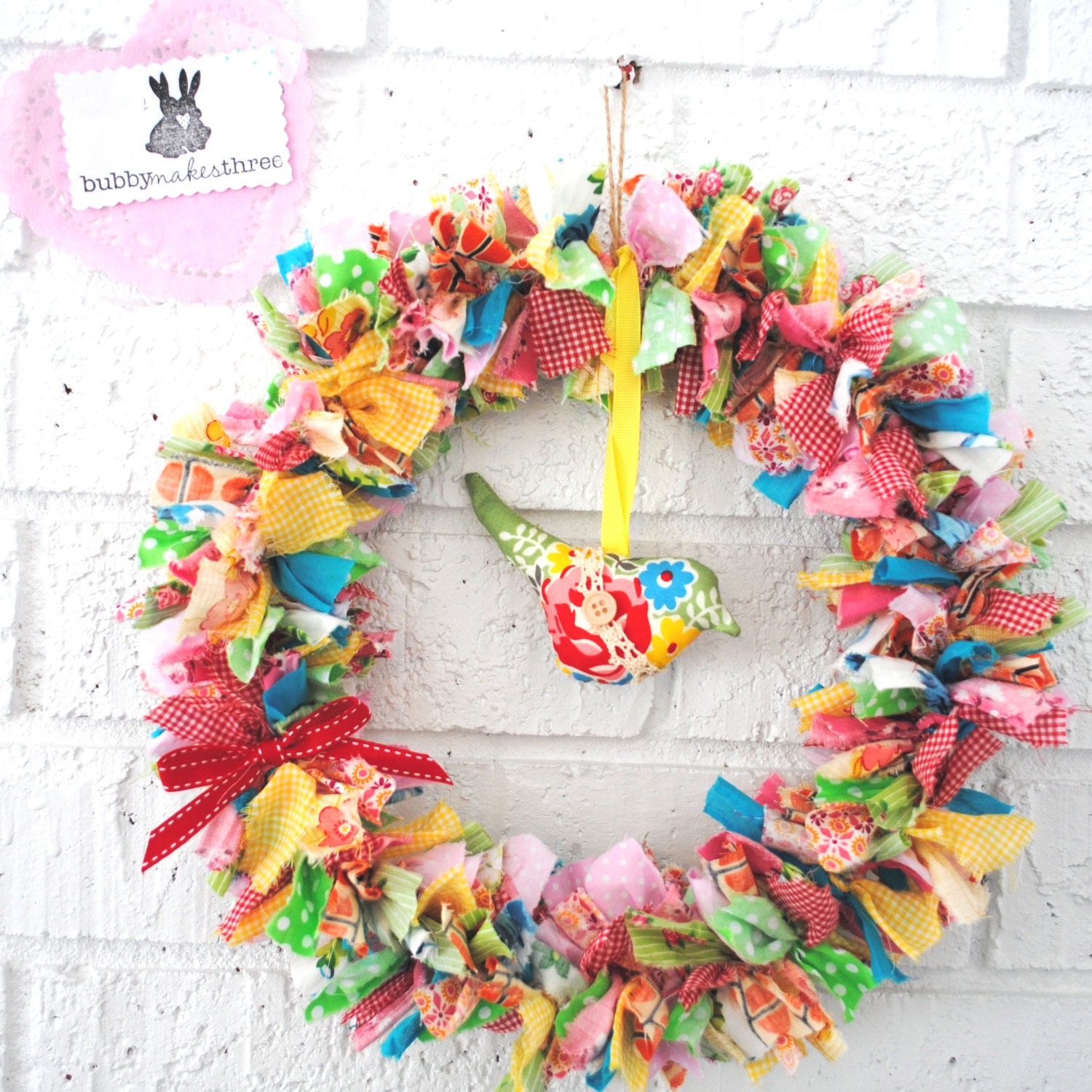Bird Wreath Wall Hanging