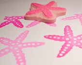 Starfish Sea Star Rubber Stamp