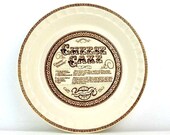 Vintage Royal China Cheese Cake Deep Dish Pie Plate