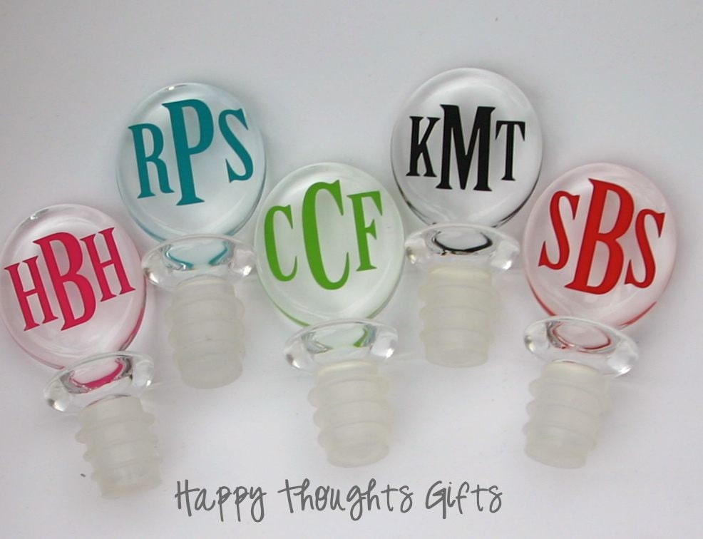 Personalized Wine Stopper - Oval - Choose your Design