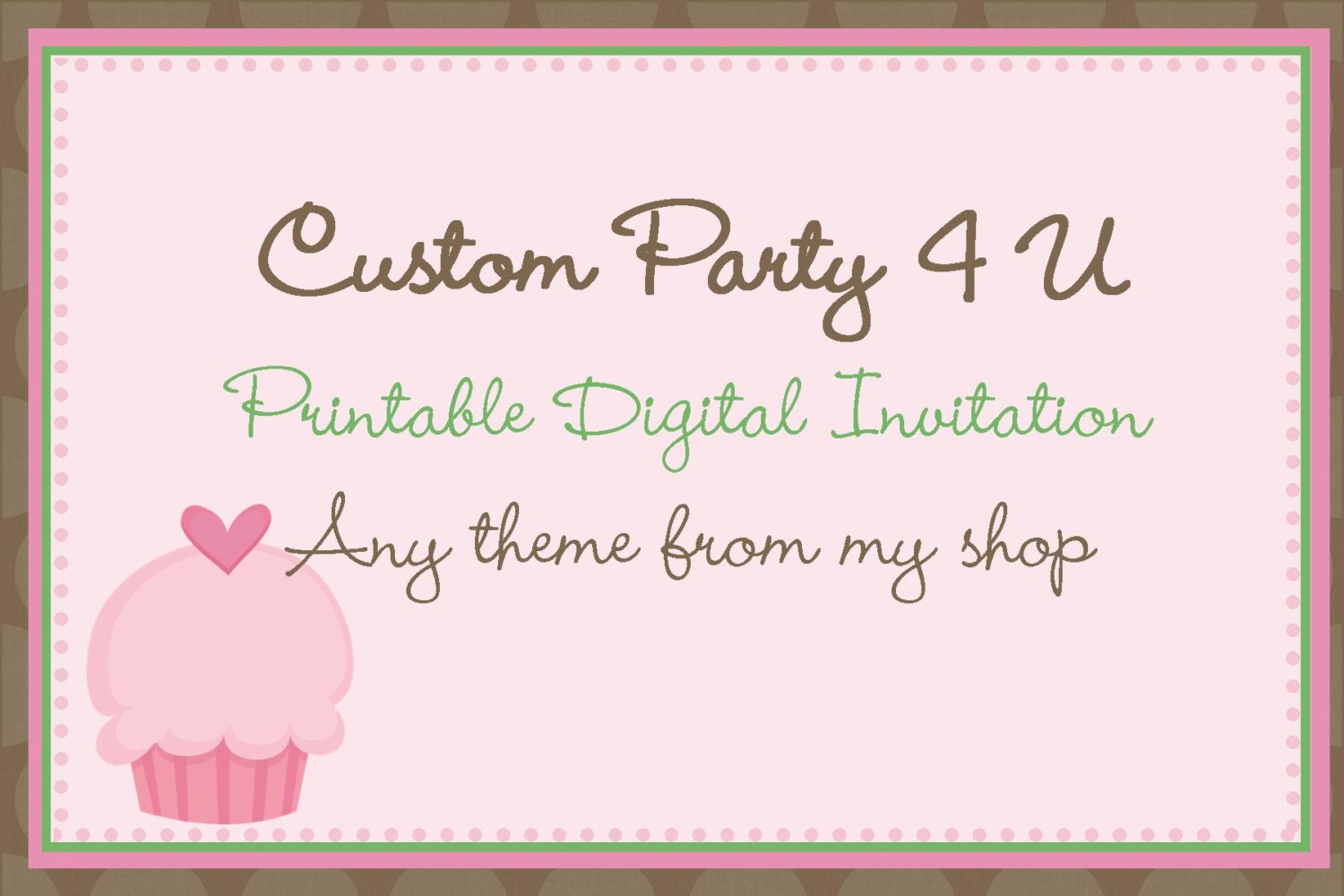 Digital Invitations- ANY THEME from my shop- Il_170x135