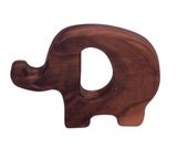 Teether for Baby, wood toys for babies and kids - Elephant Teething Toy
