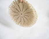 Crochet coasters Set of 4 Doily Tea Coffee Mug Coasters Romantic Cottage Chic Kitchen Table decor