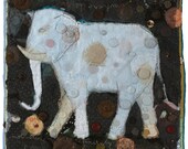 Elephant giclee print, 27" x 35"