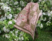 Secret Garden Quilt for day bed or chair