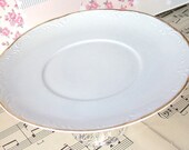 Margot Stand Cupcake Upcycled Vintage White Gold Flourish Kitchen Party