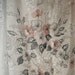 Vintage Kitchen Curtains  Semi Sheer . Wildflowers with Queen Anne's Lace . So Very Pretty