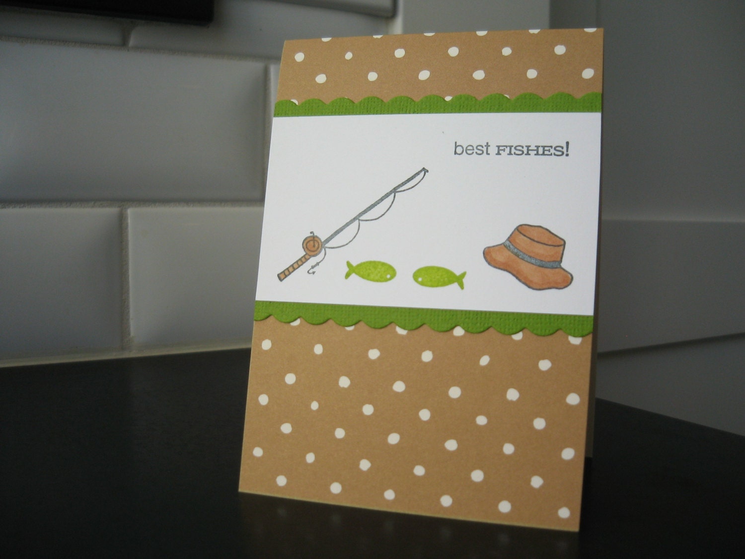 Father's Day Card, Birthday Card, Card for Fisherman