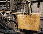 Woven Handbag/Tote handmade from natural material