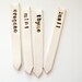 Ceramic Herb Garden Markers