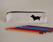 Dachshund pencil case