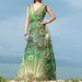 Maxi Dress Women Plus Sizes Dress Clothing Peacock Long Dress Plus Size Dress Bridesmaid Dress