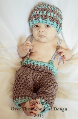 Little Mister Suspender pants