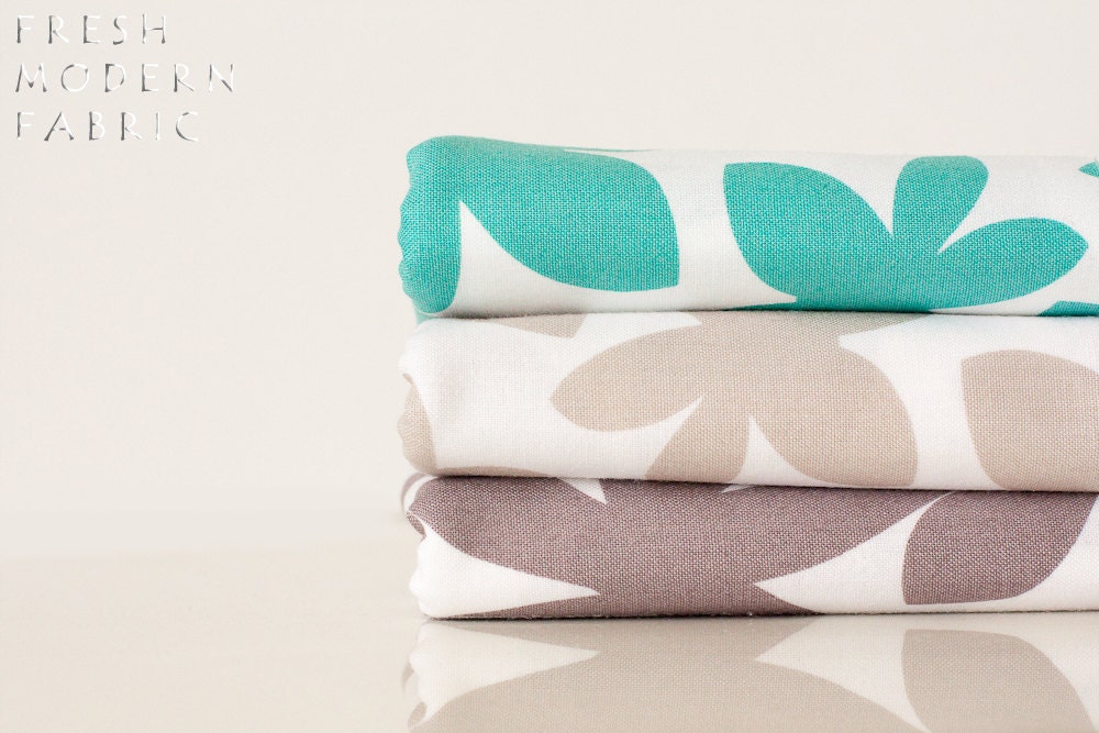 Fat Quarter Bundle Glimma Marby, 3 Pieces, Lotta Jansdotter, Windham Fabrics, 100% Cotton Fabric, 35382