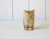 Brass Owl // Solid Brass