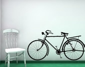 Bicycle, Bike Ride, Spokes - Decal, Sticker, Vinyl, Wall, Home, Bedroom Decor
