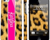 Custom Leopard Print Cell Phone Case iPhone/Samsung Options Available