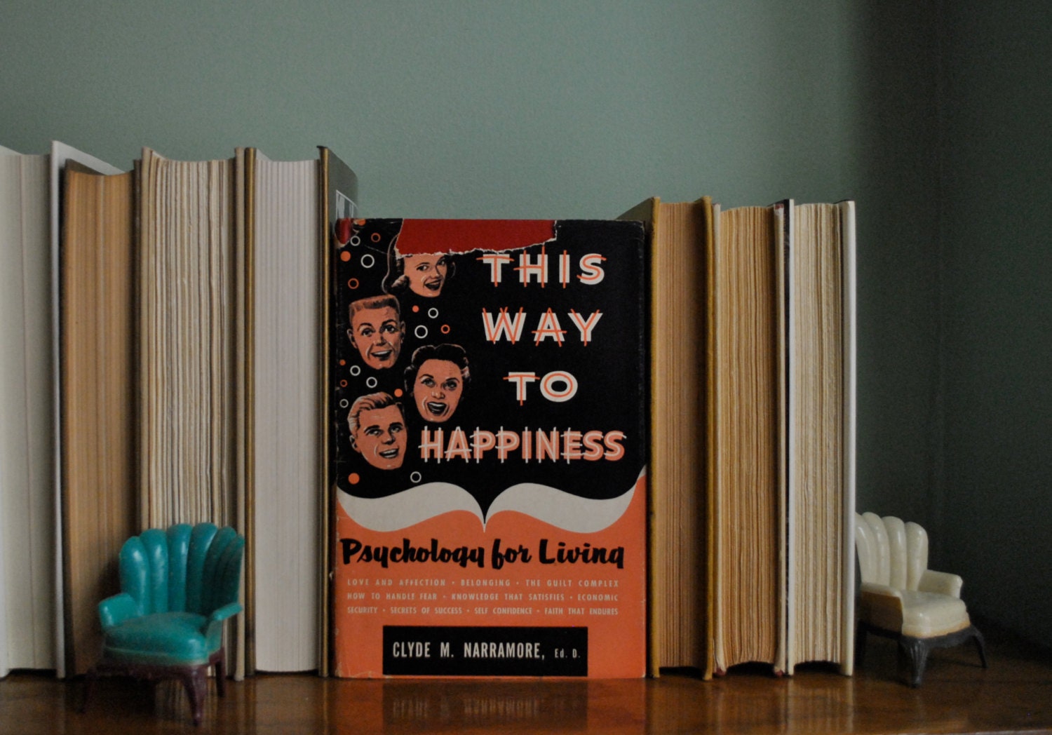 this way to happiness vintage psychology book by clyde m narramore 1959