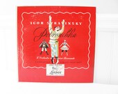 1950s Record Igor Stravinsky Petrouchka