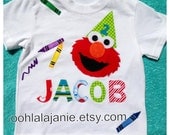 Elmo Birthday Shirt
