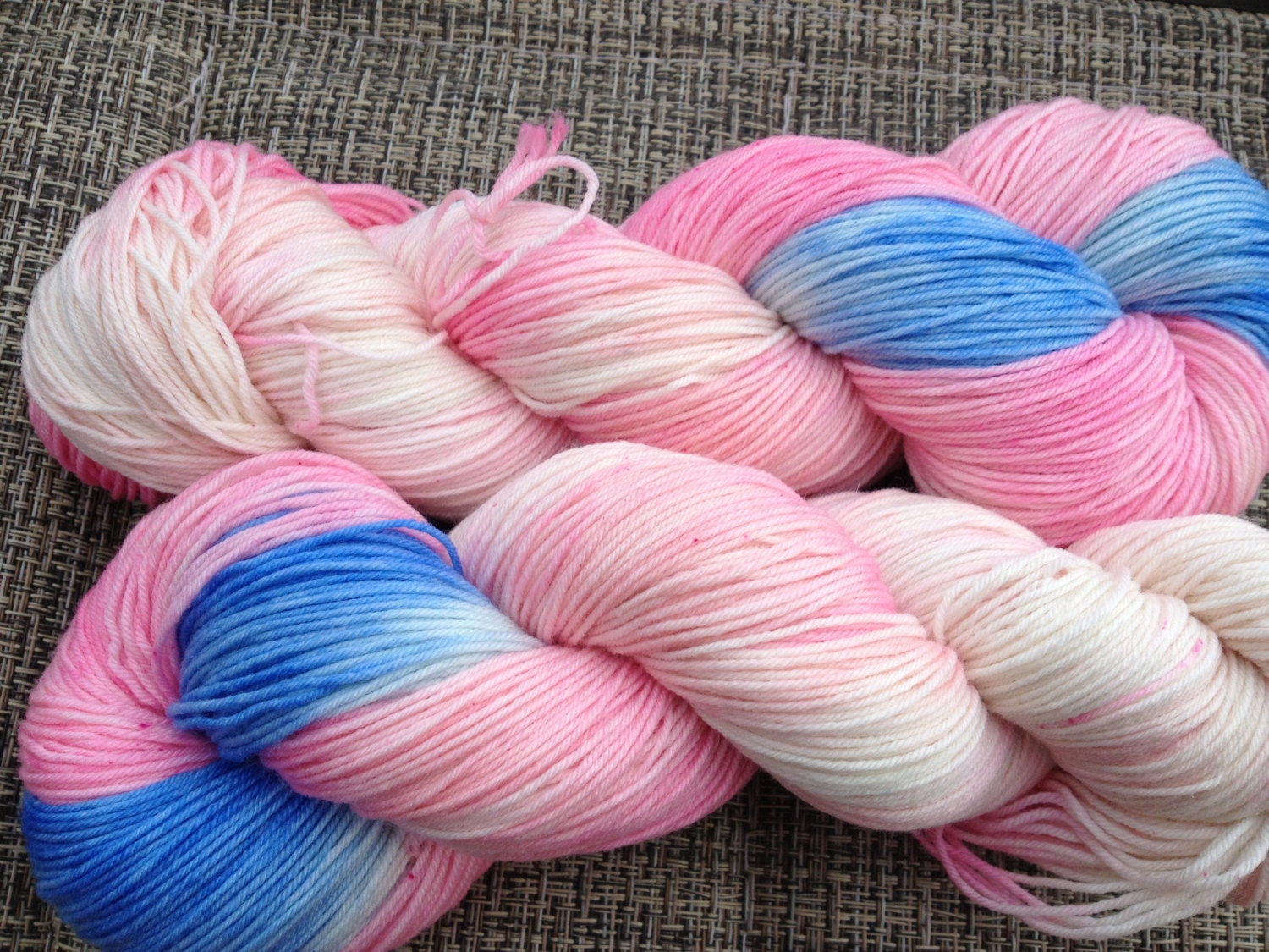 Sale, Little AssKicker Judith, The Walking Dead inspired colorway, Handpainted Tough Love Sock Yarn