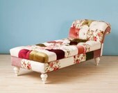 Josephine patchwork chaise lounge