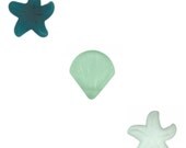 Recycled Glass Starfish - 20mm Starfish - 100% Recycled Glass - Eco Friendly